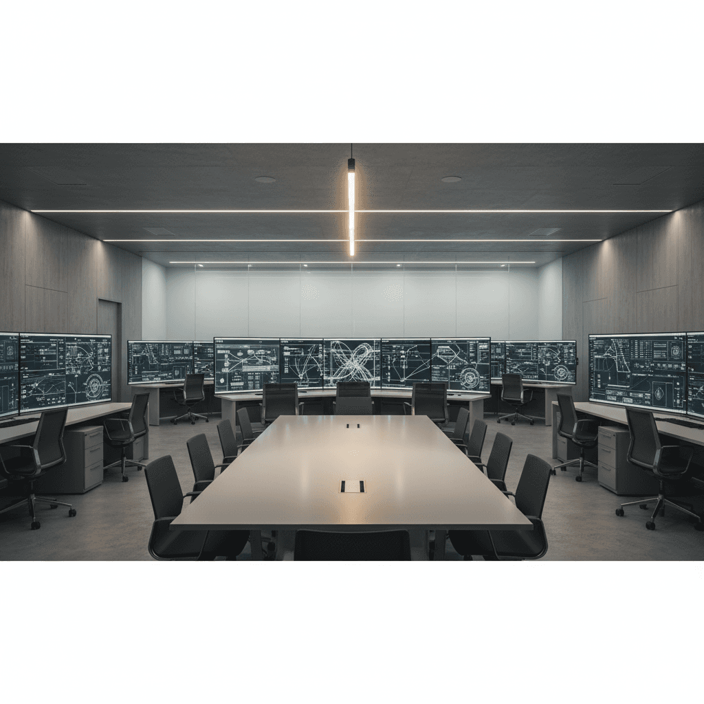 Named senior operators orchestrating AI agents inside the live operation