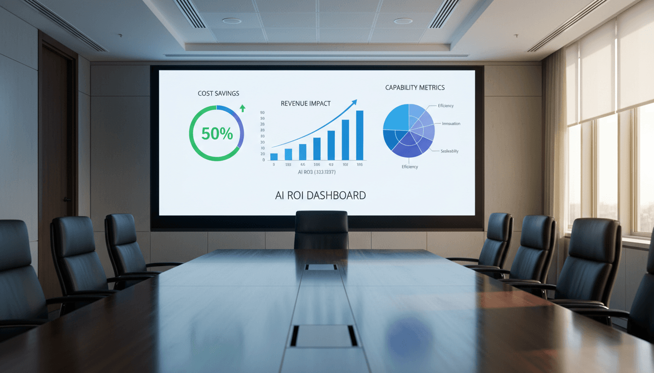 AI ROI for Boards & CFOs: A Simple Model That Holds Up to Measure and Maximize Value