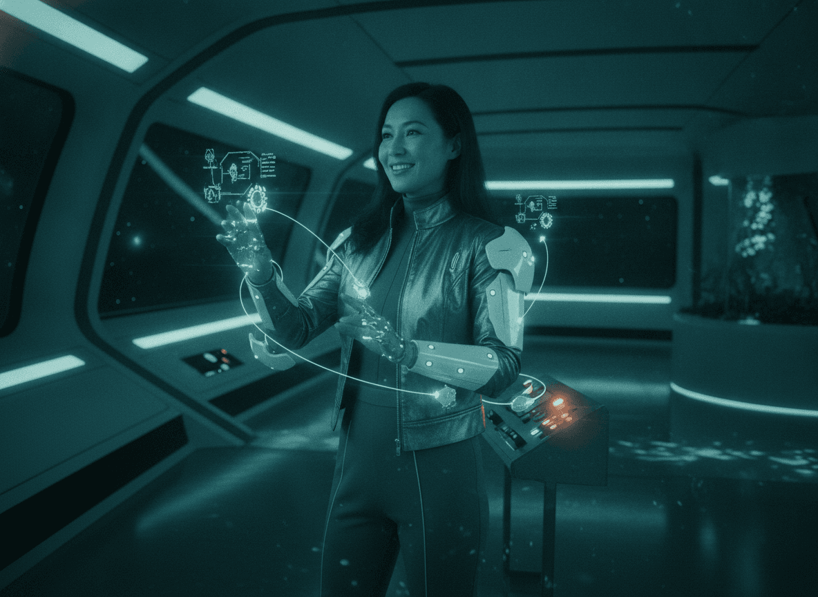 A Chief AI Officer conducting a fleet of AI agents