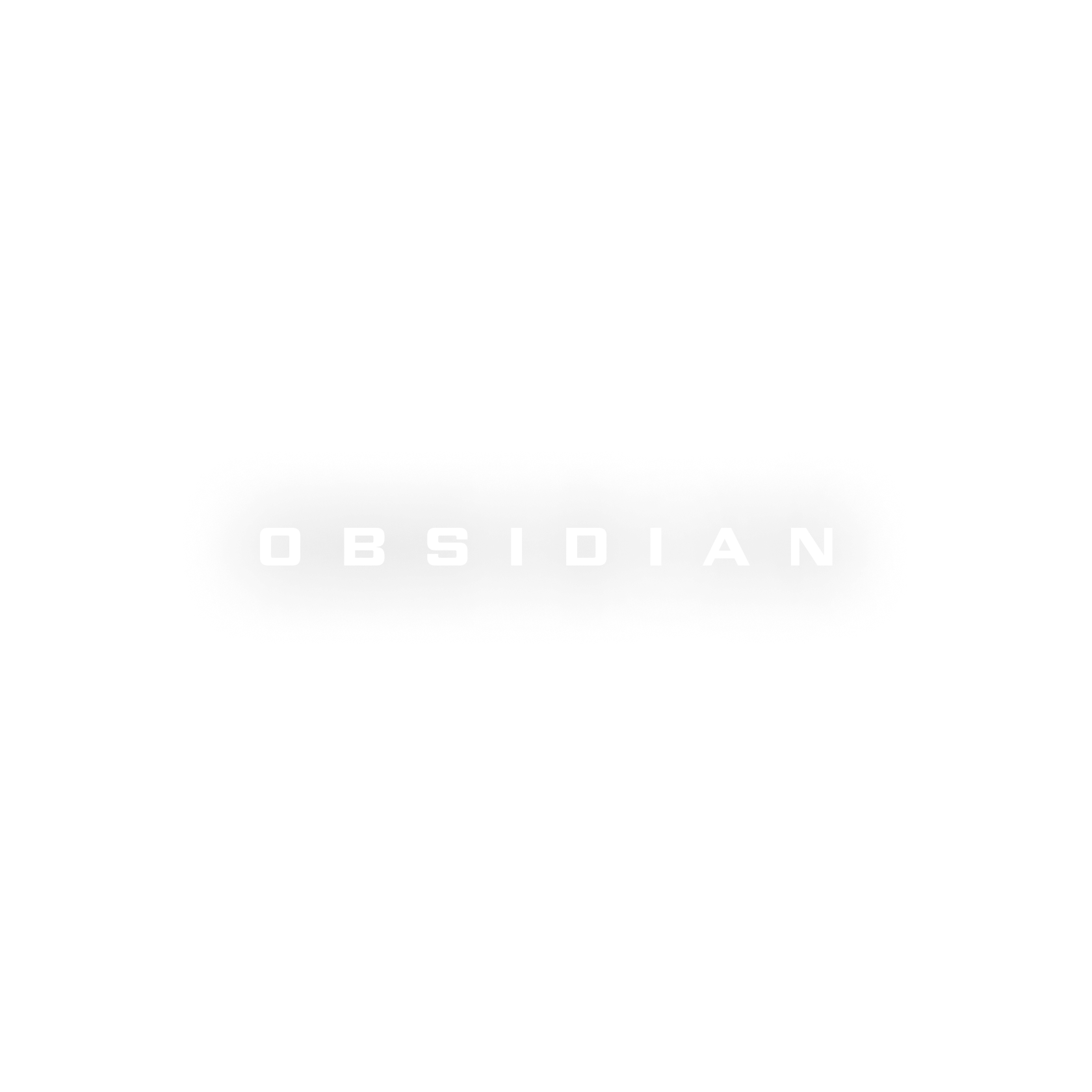 White Obsidian Logo